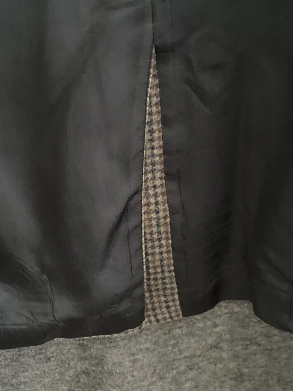 HARRIS Tweed ASHBY THORNTON APEX WOOL Sport Coat Jacket Brown Lined Men 46 L USA - Picture 14 of 16